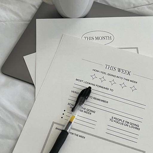 Writing at a desk